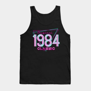 Born In 1984 Throwback Birthday Tank Top